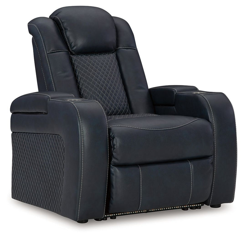 Fyne-dyme - Power Recliner/Adj Headrest - JaxCo Furniture