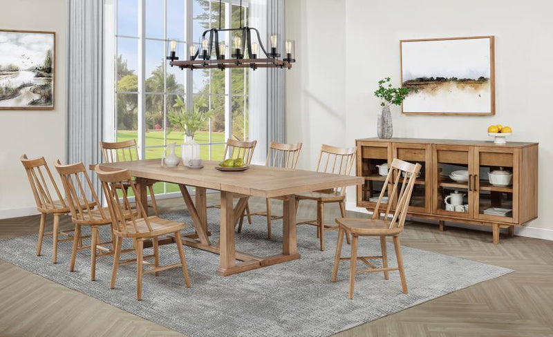 Middleton - 106" Extension Leaf Dining Set - JaxCo Furniture