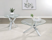 Kenzie - Round Coffee Table Set - JaxCo Furniture