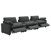 Collins - 5-Piece Power Reclining Home Theater Seating - JaxCo Furniture
