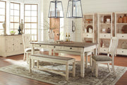 Bolanburg - Rectangular Dining Table Set - JaxCo Furniture