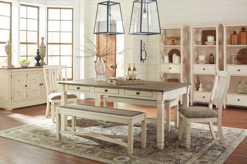 Bolanburg - Rectangular Dining Table Set - JaxCo Furniture