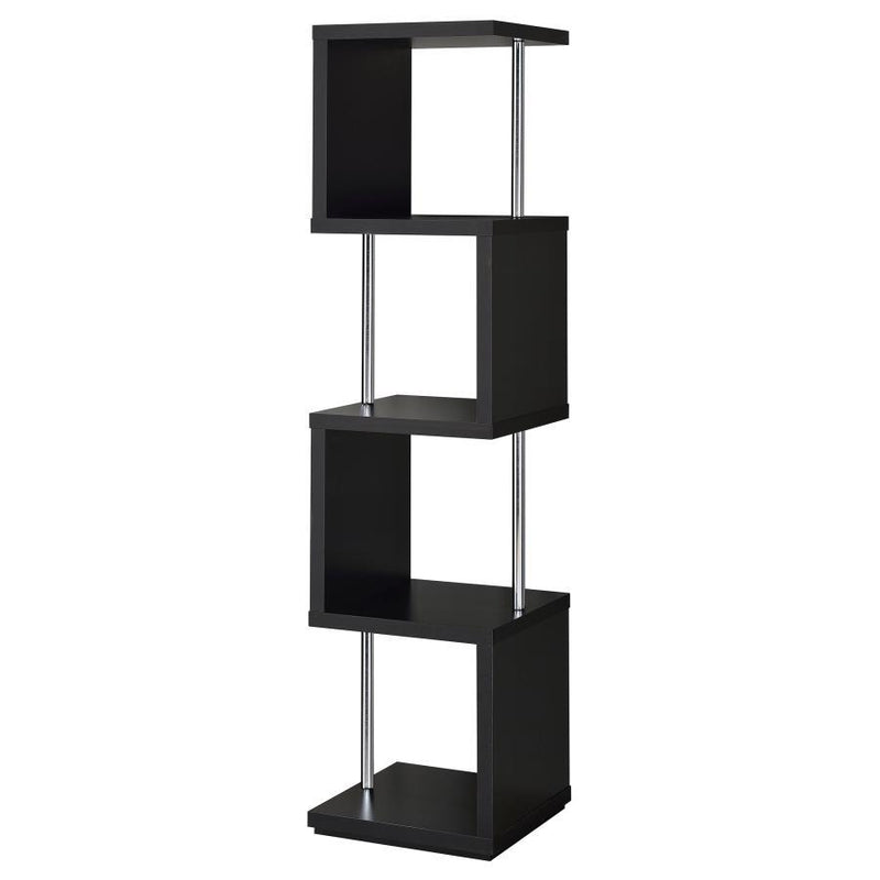 Baxter - 4-shelf Bookcase - JaxCo Furniture