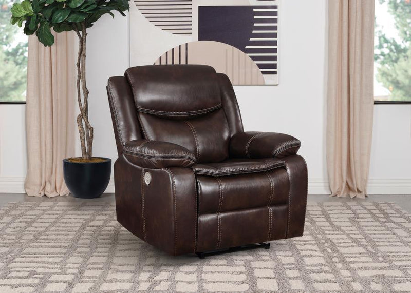 Sycamore - Upholstered Power Recliner Chair - JaxCo Furniture