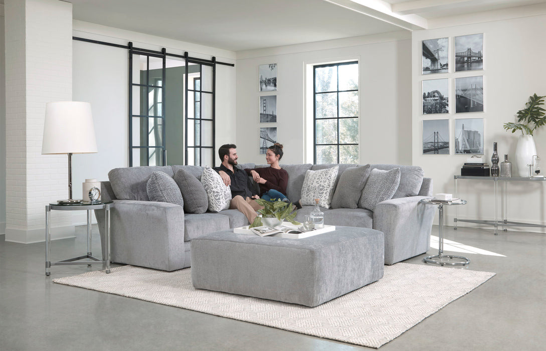 Glacier - 2 Piece Sectional With 9 Included Accent Pillows - JaxCo Furniture