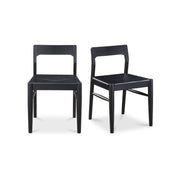 Owing - Dining Chair Chair (Set of 2) - Black - JaxCo Furniture
