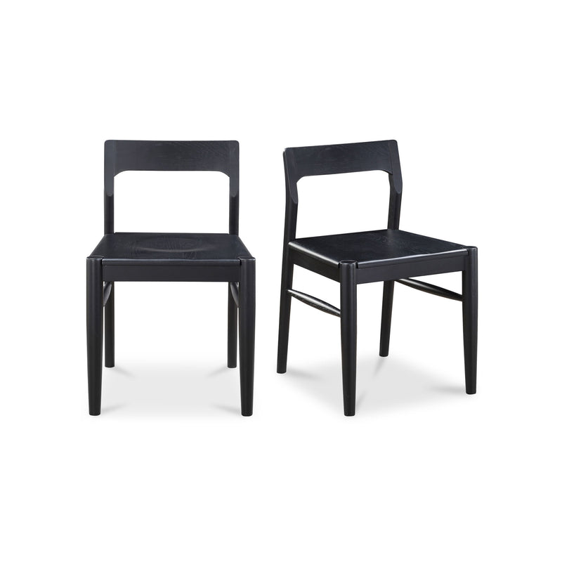 Owing - Dining Chair Chair (Set of 2) - Black - JaxCo Furniture