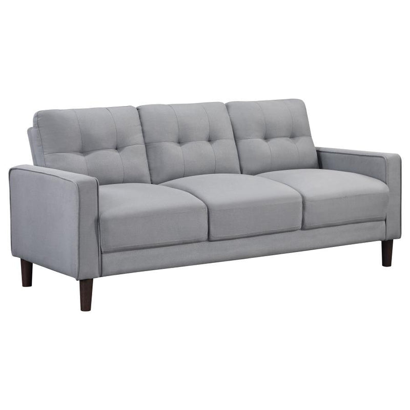 Bowen - Upholstered Track Arm Tufted Sofa Set - JaxCo Furniture