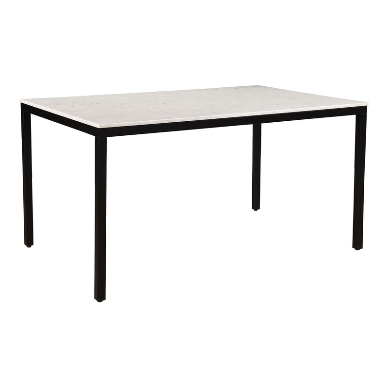 Parson - Small Marble Dining Table - Black - JaxCo Furniture