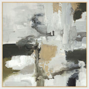 Evolve - 48" x 48" Painting Art By Buddy Whitlock - Gray / Light Brown - JaxCo Furniture