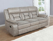 Greer - Upholstered Motion Reclining Sofa - JaxCo Furniture