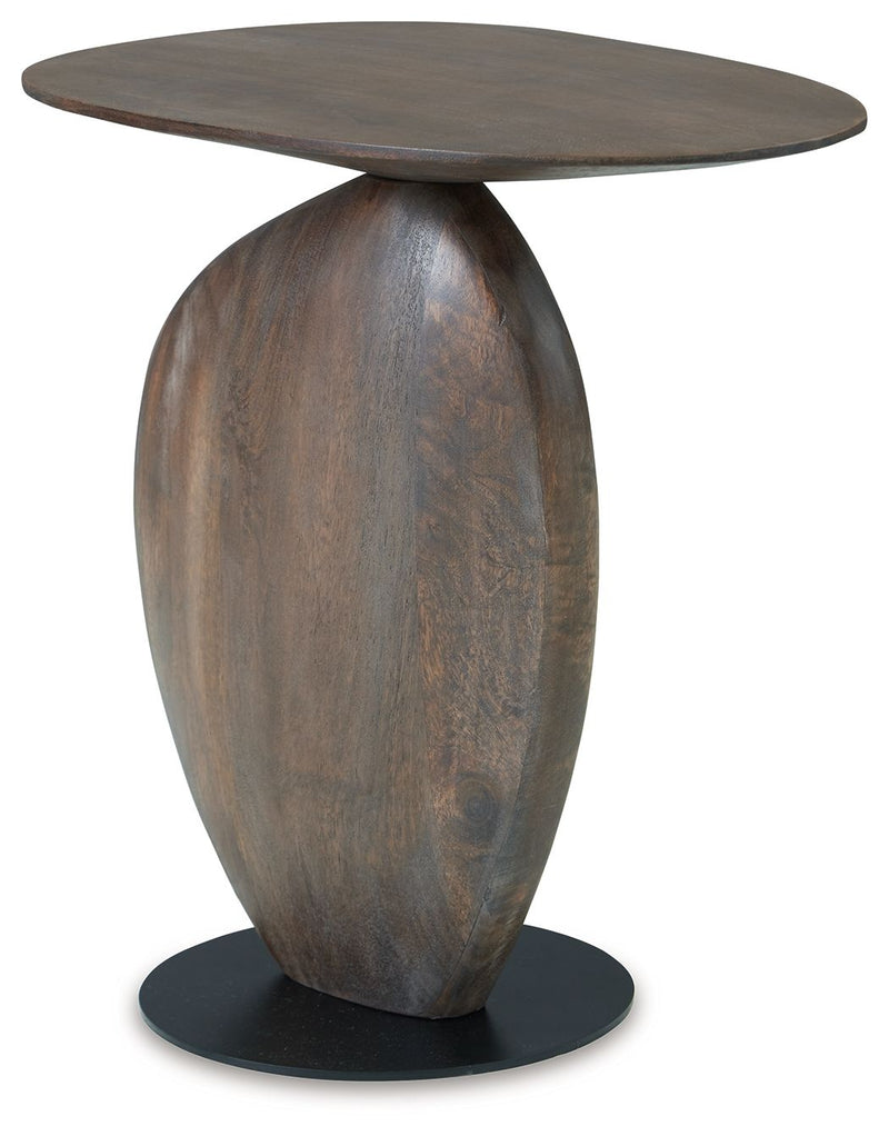 Cormmet - Brown / Black - Accent Table - JaxCo Furniture