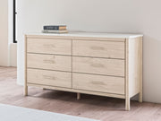 Cadmori - Six Drawer Dresser - JaxCo Furniture