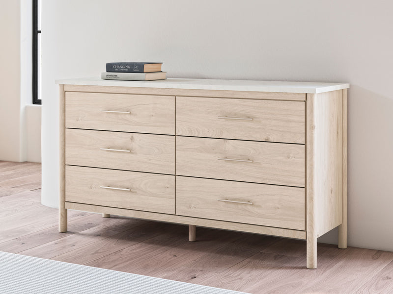 Cadmori - Six Drawer Dresser - JaxCo Furniture