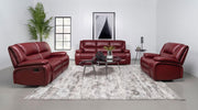 Camila - Upholstered Reclining Sofa Set - JaxCo Furniture