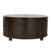 Shira - Mango Wood 24" Round Table - JaxCo Furniture
