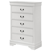 Louis Philippe - Five-drawer Chest - JaxCo Furniture