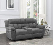 Bahrain - Upholstered Motion Loveseat - JaxCo Furniture