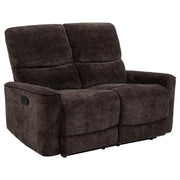 Navarro - Chenille Upholstered Reclining Loveseat - JaxCo Furniture