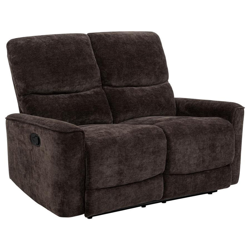 Navarro - Chenille Upholstered Reclining Loveseat - JaxCo Furniture