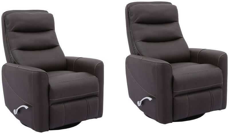 Hercules - Swivel Glider Recliner (Set of 2) - JaxCo Furniture