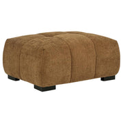 Octavia - Fabric Rectangular Upholstered Ottoman - JaxCo Furniture