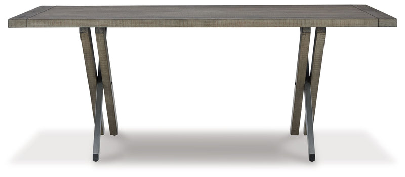 Krystanza - Weathered Gray - Rectangular Dining Room Table - JaxCo Furniture