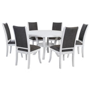 Judd - Round Wood Dining Table Set - JaxCo Furniture