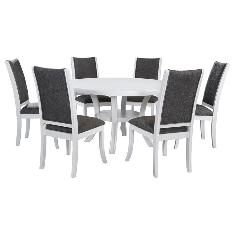 Judd - Round Wood Dining Table Set - JaxCo Furniture