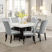 Camila - Square Dining Set - White Top - JaxCo Furniture