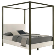 Monroe - Upholstered Canopy Bed - JaxCo Furniture