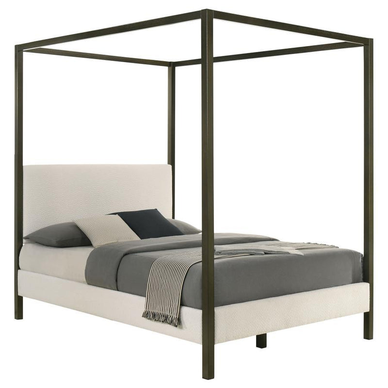 Monroe - Upholstered Canopy Bed - JaxCo Furniture