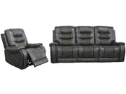 Outlaw - Power Reclining Sofa And Recliner - Stallion - JaxCo Furniture