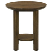 Ottowa - Round Wood Coffee Table Set - JaxCo Furniture