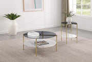 Jonelle - Round Coffee Table Set - JaxCo Furniture