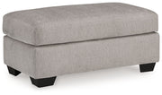 Avenal Park - Flannel - Ottoman - JaxCo Furniture