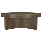 Kinkaid - Round Solid Mango Wood Table - JaxCo Furniture