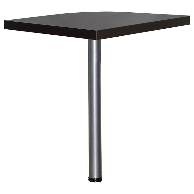 Skylar - Square Corner Table - Cappuccino - JaxCo Furniture