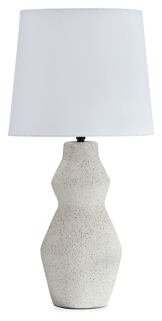 Dawthorne - Cream - Paper Table Lamp - JaxCo Furniture