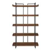 Vancouver - Small Bookshelf - Brown - JaxCo Furniture