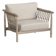 Leo - Outdoor Accent Chair - Taupe - JaxCo Furniture