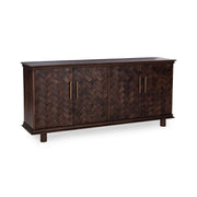 Shira - 4 Door Buffet - Kona Brown - JaxCo Furniture
