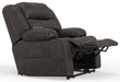 Tucker - Power Lift Recliner With Heat & Massage - Steel - JaxCo Furniture