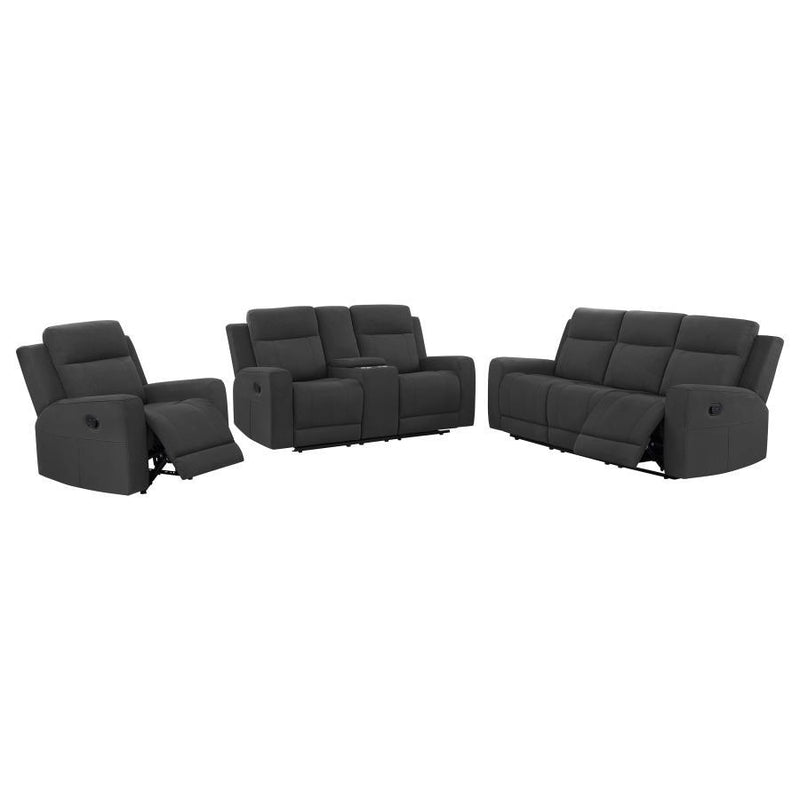 Brentwood - Upholstered Reclining Sofa Set - JaxCo Furniture