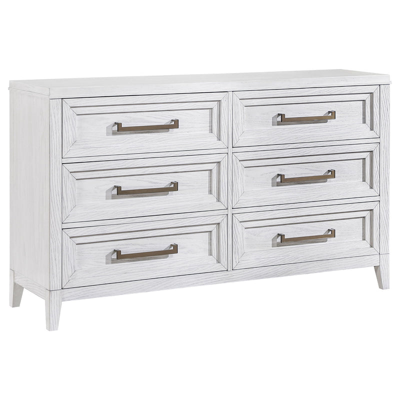 Marielle - 6-Drawer Bedroom Dresser - JaxCo Furniture
