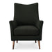 Fisher - Armchair - Olive Wool Blend - JaxCo Furniture