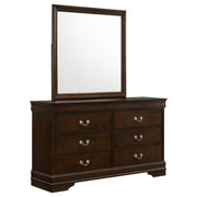Louis Philippe - Six-Drawer Dresser - JaxCo Furniture
