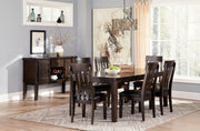 Haddigan - Dining Table With Side Chairs - JaxCo Furniture