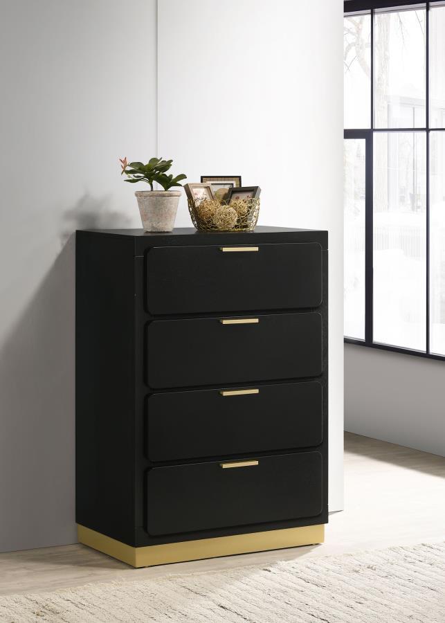 Caraway - 4-Drawer Bedroom Chest - JaxCo Furniture