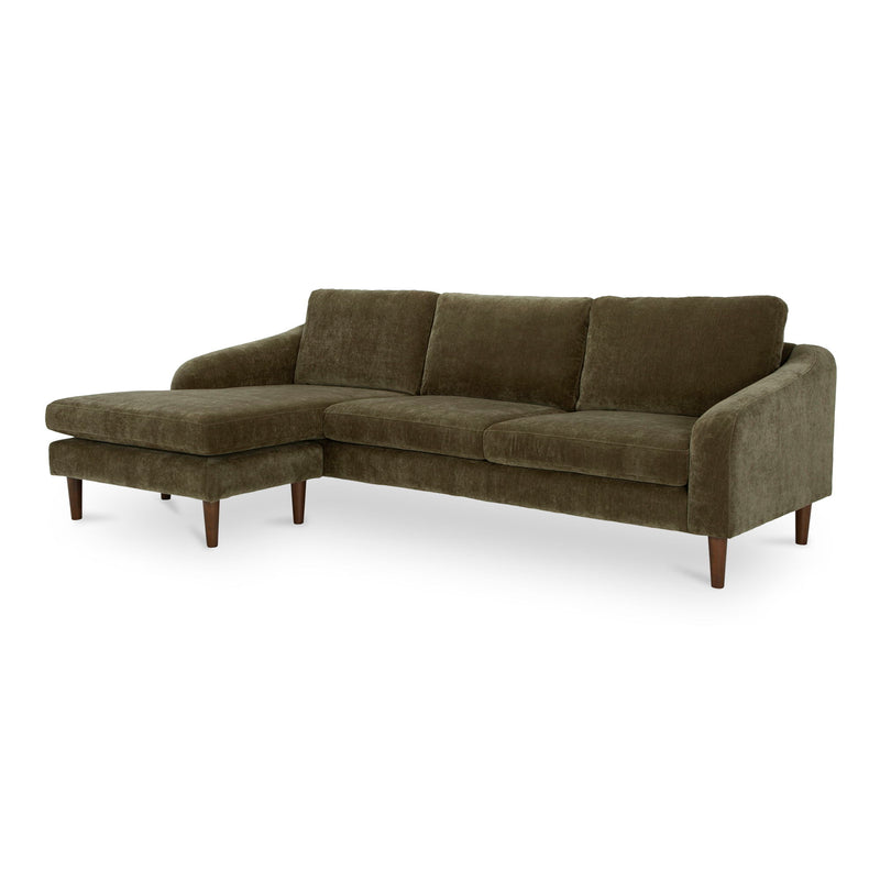 Quinn - Sectional - Cedar Green - JaxCo Furniture